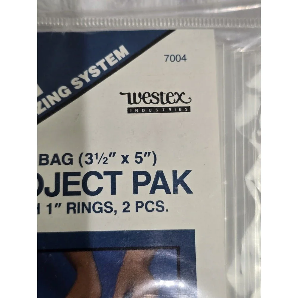 Expandable Floss Organizing System Bag-It 24 Bags 3.5 X 5
